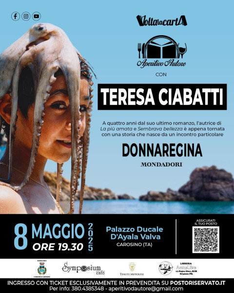 Aperitivo d'Autore con Teresa Ciabatti