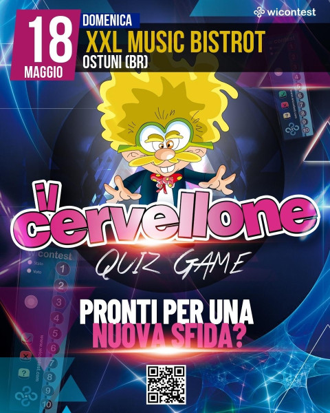 18 MAGGIO  IL CERVELLONE QUIZ GAME