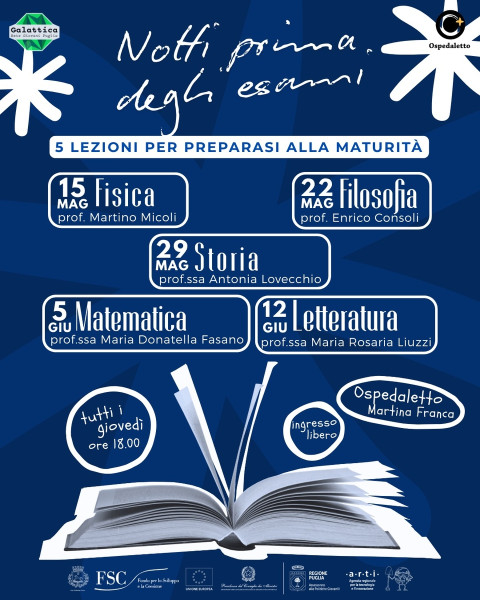 Notti prima degli esami - Cinque lezioni per prepararsi alla maturità