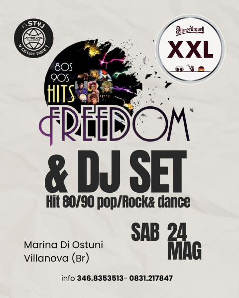 FREEDOM LIVE + DJ SET