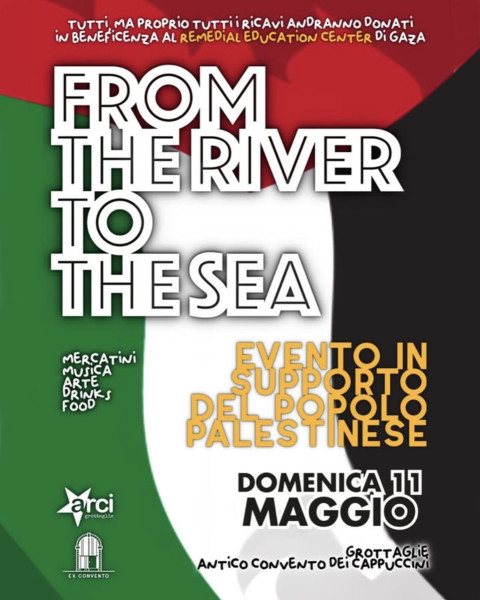 Evento in supporto del Popolo Palestinese