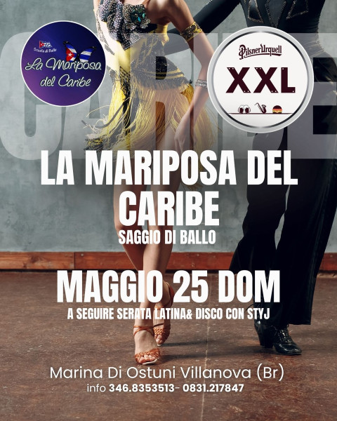 LA MARIPOSA DEL CARIBE