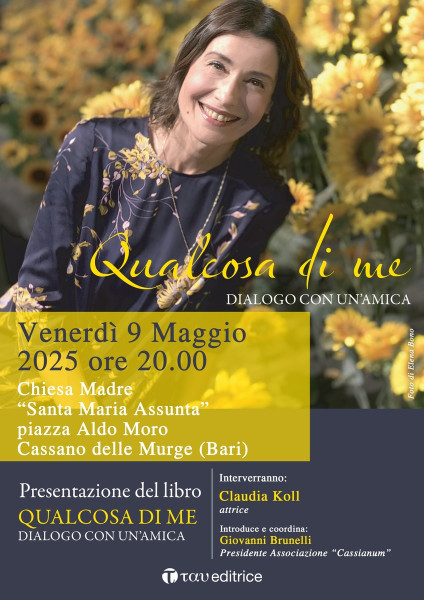 "Qualcosa di me - diaologo con un'amica"