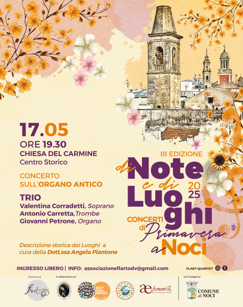 DI NOTE E DI LUOGHI-Concerti di Primavera