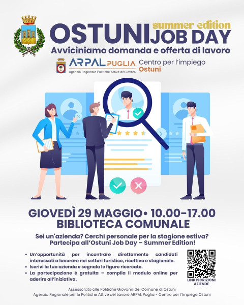 Ostuni Job Day - Summer Edition