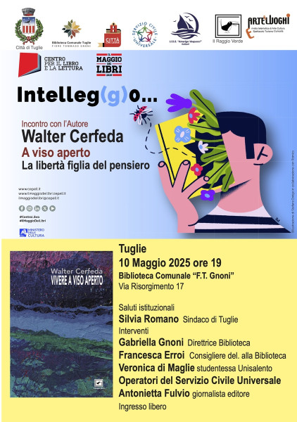 Doppio appuntamento con lo scrittore Walter Cerfeda