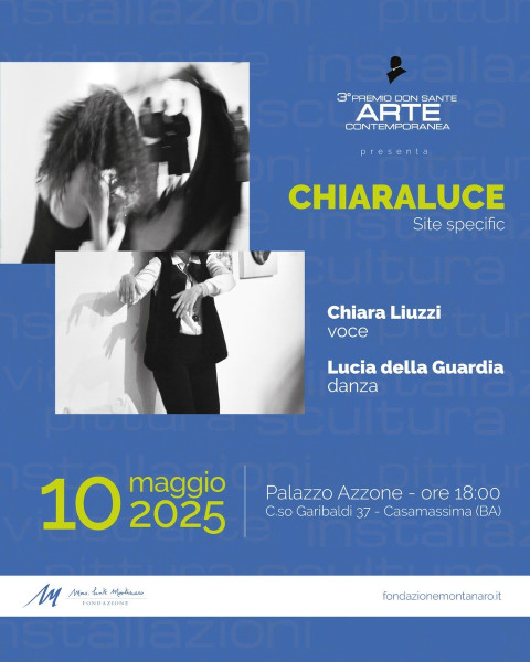 Chiaraluce site specific - voce e danza | Concerto gratuito