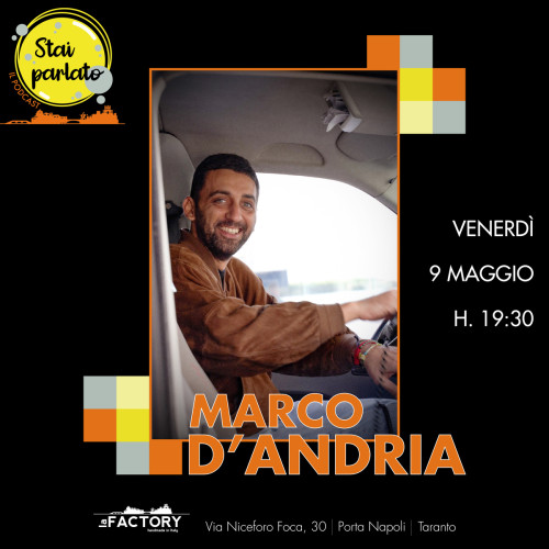 Stai Parlato, il podcast live con Marco D'andria DIS-Education