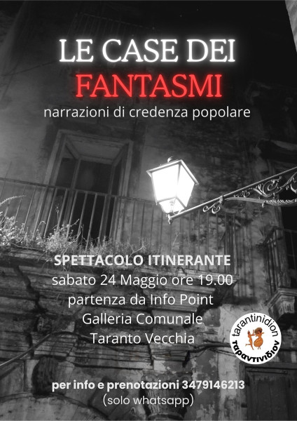 LE CASE DEI FANTASMI narrazioni di credenza popolare