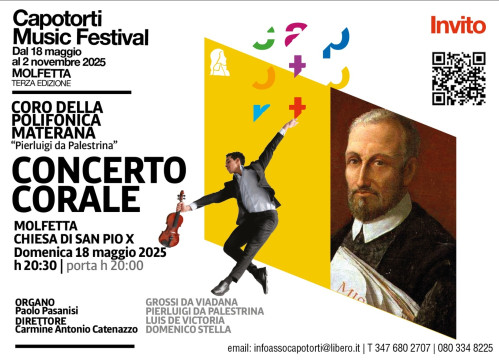 Capotorti Music Festival 3^ Ed. Concerto Corale della Polifonica Materana "pierluigi da Palestrina"