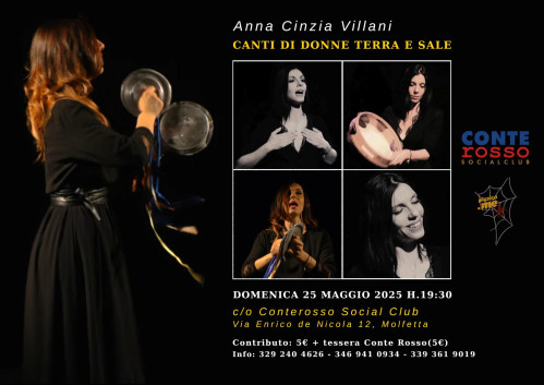 Anna Cinzia Villani - CANTI DI DONNE TERRA E SALE