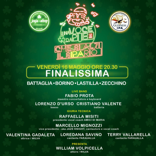 Una Voce da Pub: la FINALISSIMA