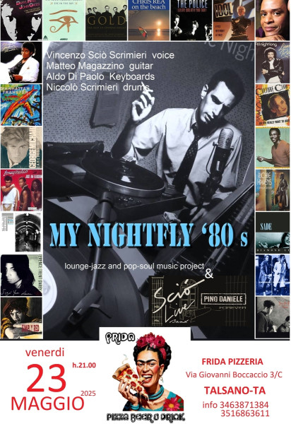 Sciò Live Band in My Nightfly '80s
