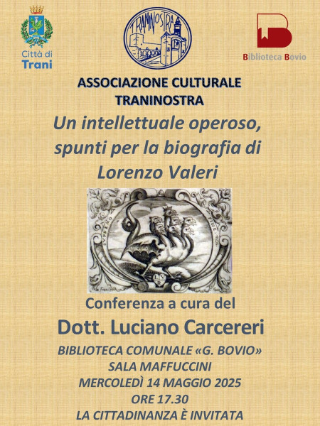 UN INTELLETTUALE OPEROSO. SPUNTI PER UNA BIOGRAFIA DI LORENZO VALERI