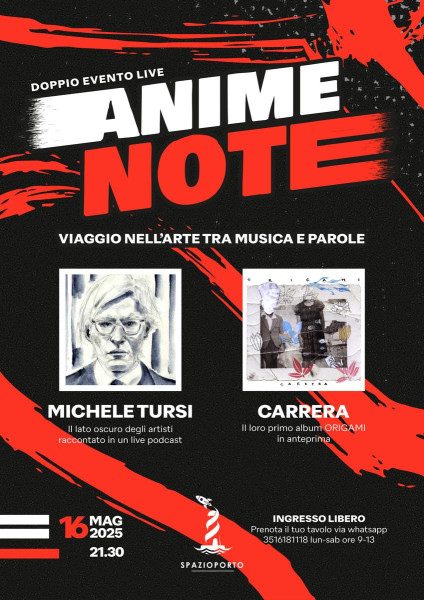 ANIME NOTE - Michele Tursi Podcast Live + I CARRERA Live