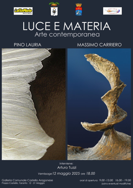 Mostra arte contemporanea LUCE E MATERIA