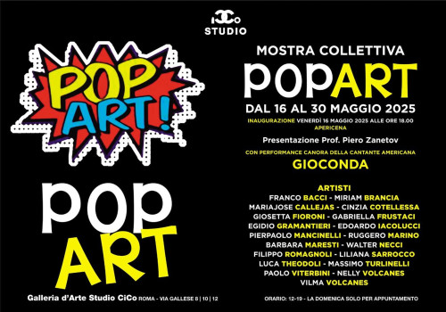 POP ART, la mostra collettiva d'arte moderna e contemporanea