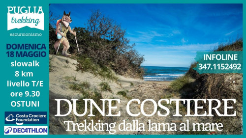 DUNE COSTIERE trekking dalla lama al mare