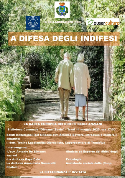 Incontro tematico su A DIFESA DEGLI INDIFESI