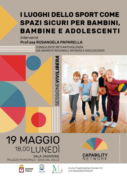 I luoghi dello sport come spazi sicuri per bambini, bambine e adolescenti