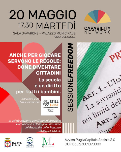 Anche per giocare servono le regole: come diventare cittadini  La scuola è un diritto per tutti i bambini