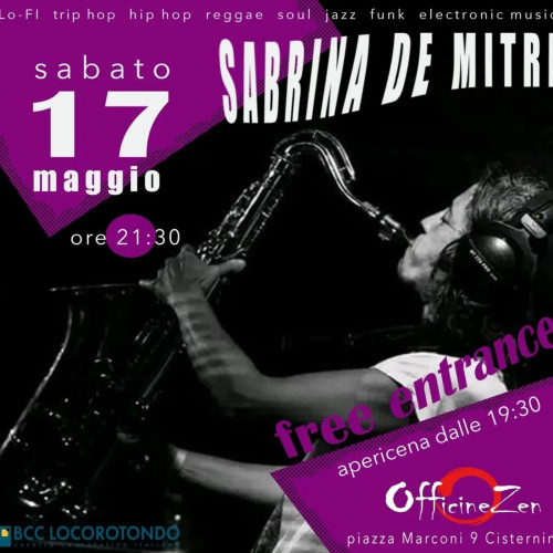 Concerto di Sabrina De Mitri a Officine Zen