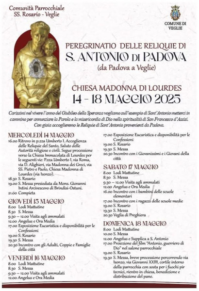 Peregrinatio delle reliquie di Sant'Antonio di Padova
