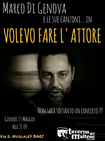 VOLEVO FARE L'ATTORE