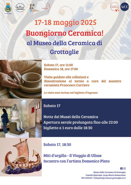 Buongiorno Ceramica al Museo della Ceramica di Grottaglie