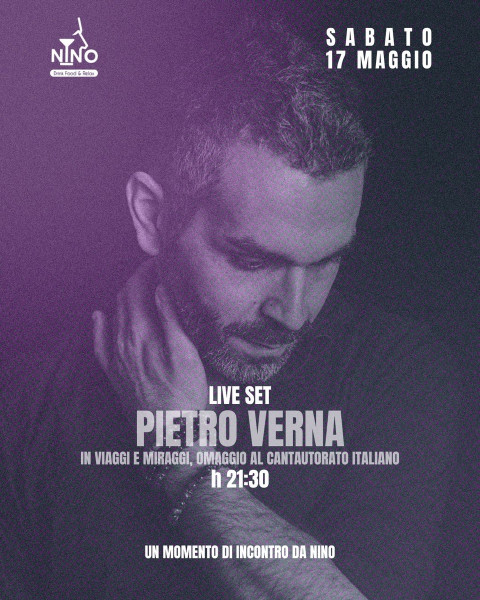 Omaggio ai cantautori - Pietro Verna live
