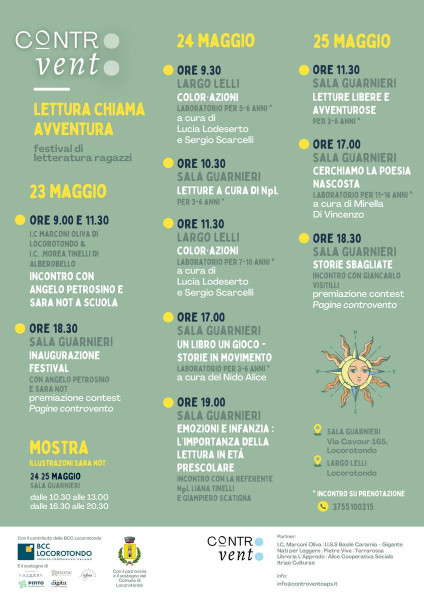 Controvento - Lettura chiama avventura