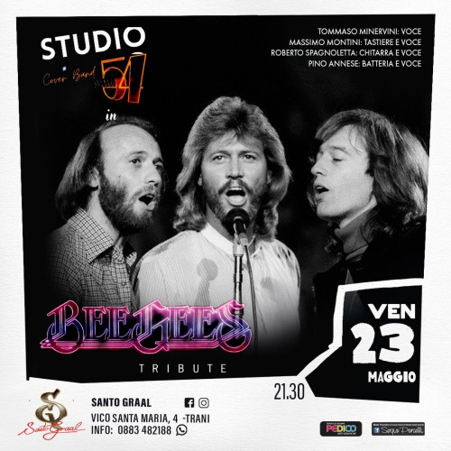 Bee Gees tribute night live a Trani