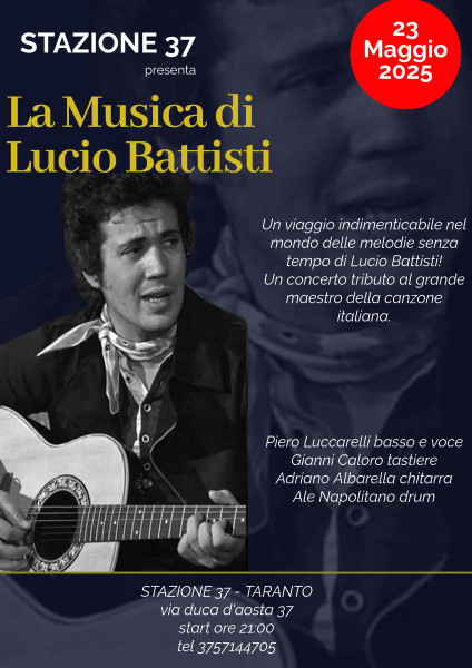 omaggio a LUCIO BATTISTI