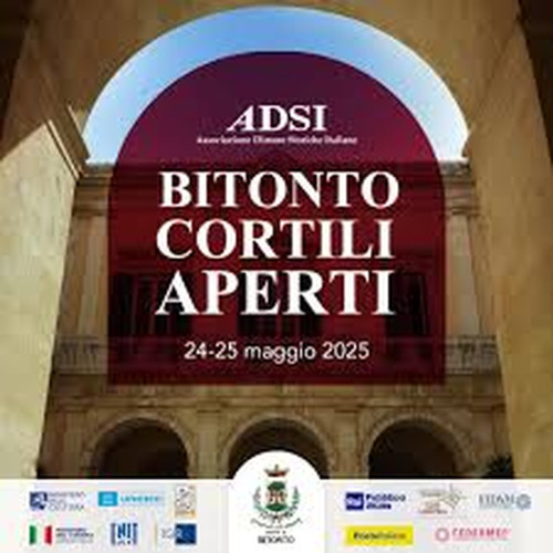 Bitonto Cortili Aperti il 24 e 25 maggio 2025