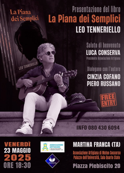 "La Piana dei Semplici" il nuovo libro di LEO TENNERIELLO