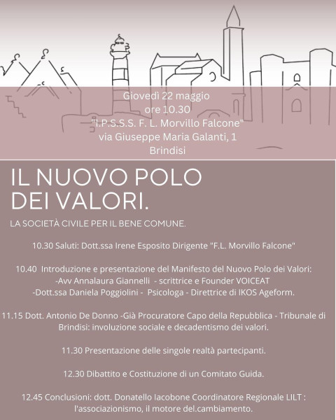 Il nuovo polo dei valori