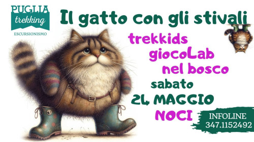 IL GATTO CON GLI STIVALI trekkids giocolab nel bosco