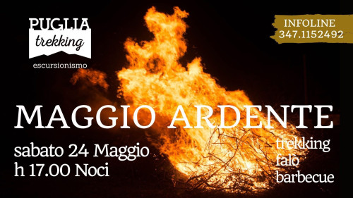MAGGIO ARDENTE trekking, falò, barbecue