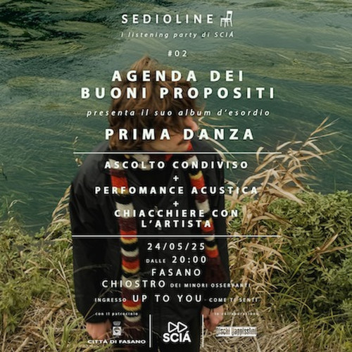 Sedioline #2 con Agenda dei buoni propositi  listening party a Fasano