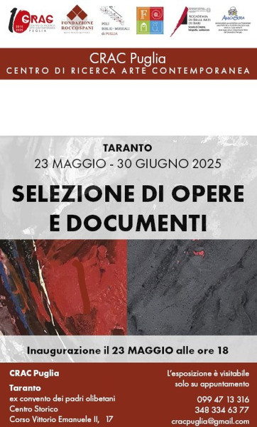 Nicola Carrino e Pino Spagnulo, due maestri tarantini: opere e documenti
