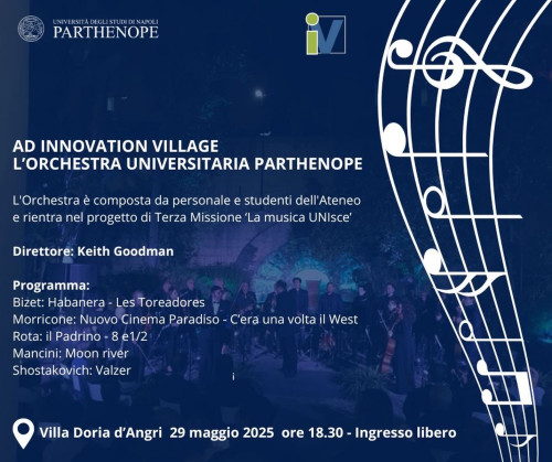 Concerto dell’Orchestra dell’Universita’ Parthenope