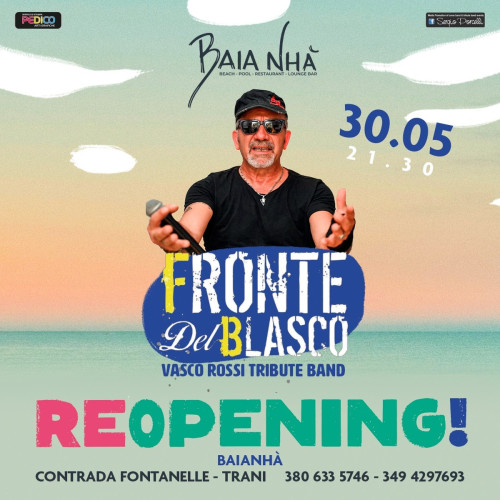 Fronte del Blasco - Vasco Rossi tribute band live a Trani