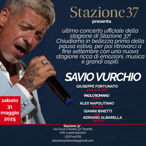Ultimo Concerto con Savio Vurchio