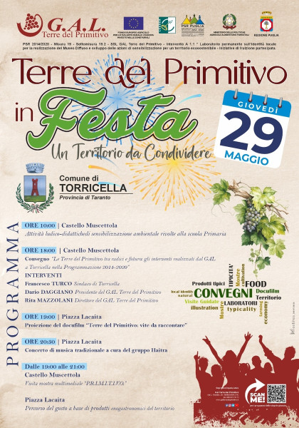 Terre del Primitivo in FESTA, un Territorio da condividere