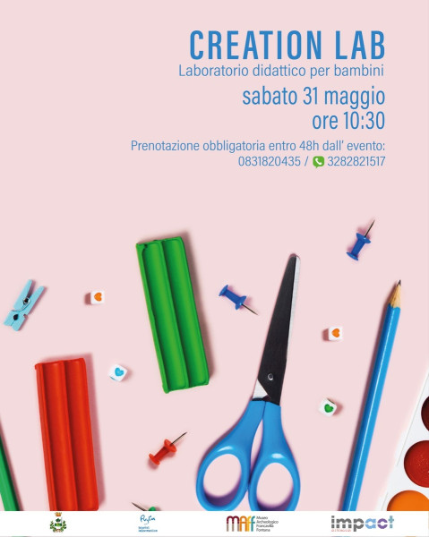 Creation Lab - Il laboratorio delle meraviglie fatte a mano!