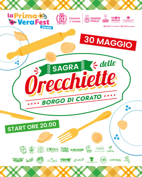Corato celebra la regina della tavola pugliese: arriva la Sagra dell’Orecchietta