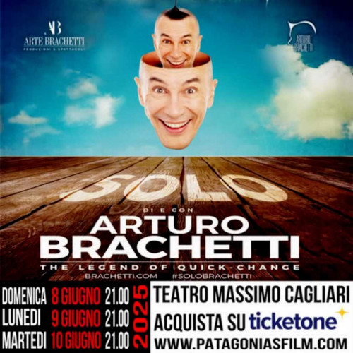 ARTURO BRACHETTI on stage con SOLO, il genio del trasformismo in 60 personaggi