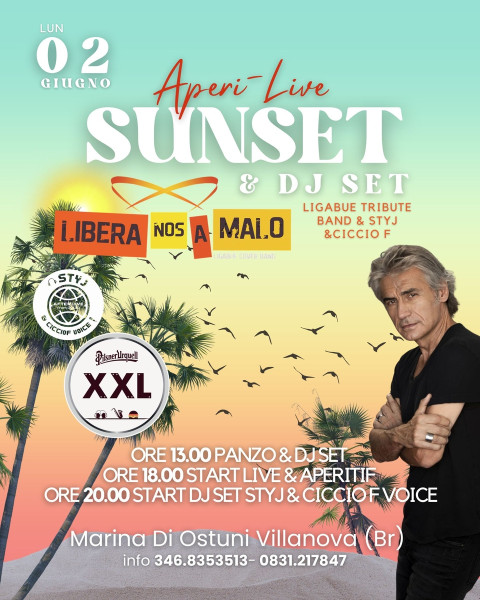APERI LIVE SUNSET + DJ SET