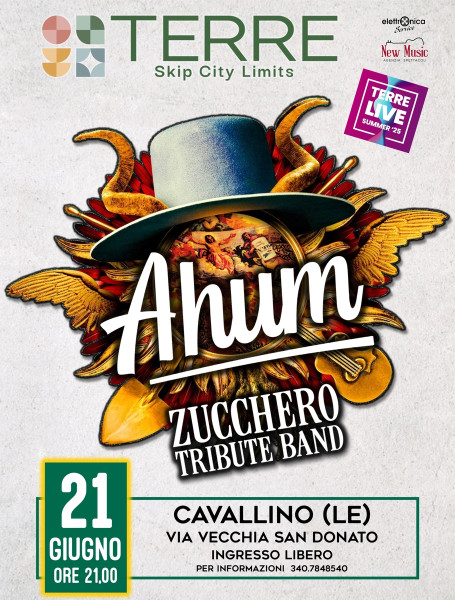 AHUM - Zucchero Tribute Band live concert