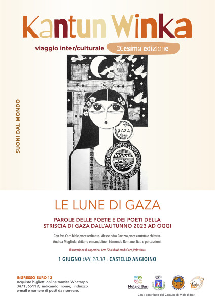 Kantun Winka 2025 -Concerto LE LUNE DI GAZA ,  a cura di Carlo Orlando